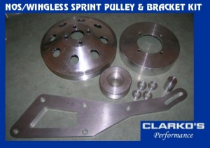 nos pulley & bracket kit