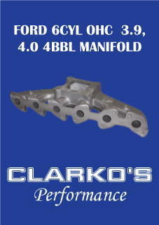 Ford 6cyl OHC 4bbl manifold