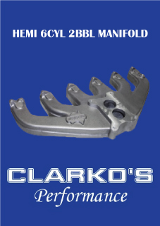 Hemi 6cyl 2bbl intake manifold AS0245