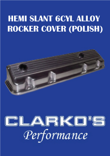 Hemi slant  6cyl polished rocker cover AS0170P