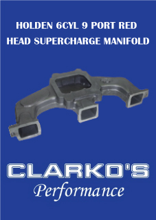 Holden 6cyl 9 port super charger manifold