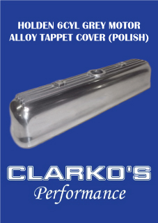 Holden 6cyl Grey motor hi rise rocker cover (polish)